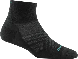 Darn Tough Women&#x27;s Run Quarter No Cushion Ultra-Lightweight Sock Black | Buy Darn Tough Women&#x27;s Run Quarter No Cushion Ultra-Lightweight Sock Black here | Outnorth