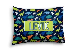 DINOSAUR FRIENDS PERSONALIZED PILLOW SHAM