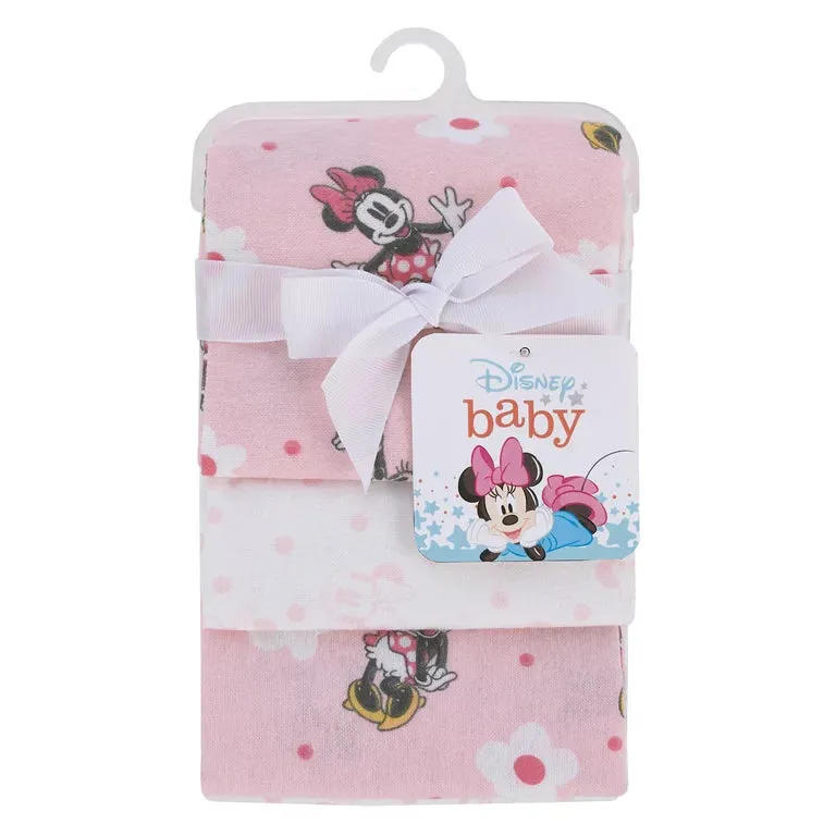 Disney Minnie Mouse 4 Pack Flannel