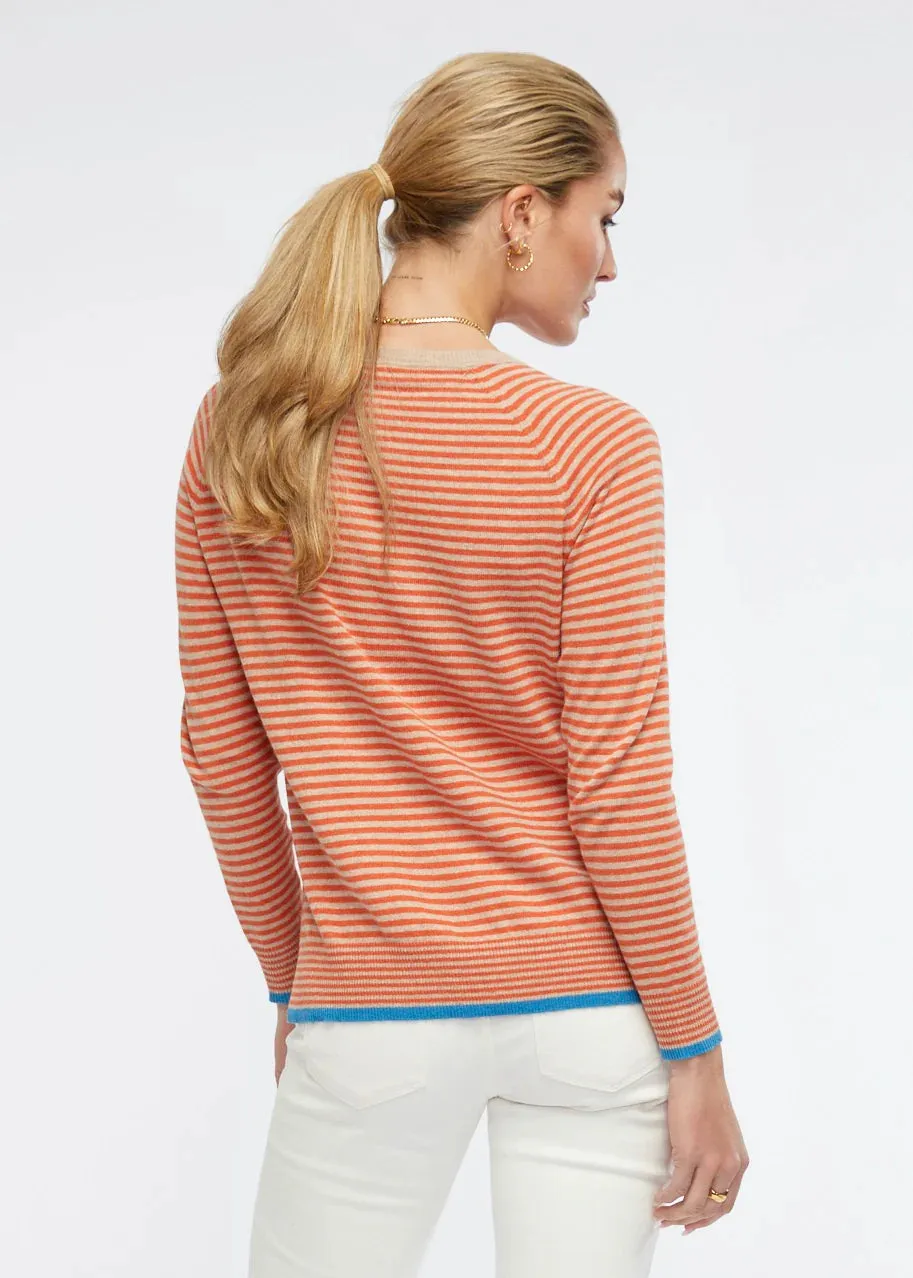 Essential Stripe V - Oat Combo