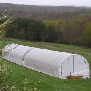 FarmTek ClearSpan 12.5 oz. Custom Grey Poly Cover For Greenhouse | UV-Resistant & Durable