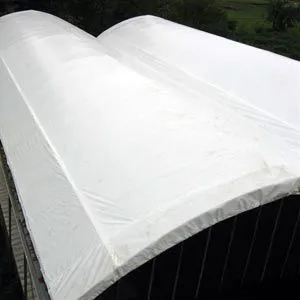 FarmTek ClearSpan 12.5 oz. Custom Grey Poly Cover For Greenhouse | UV-Resistant & Durable