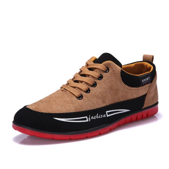 Fashion Red Sole Leisure Canvas Sneakers