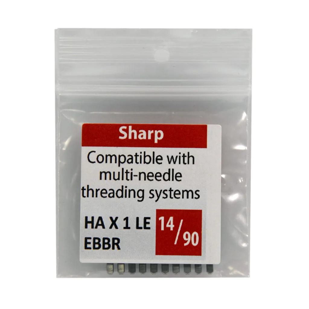 Flat Shank EBBR Sharp Point 10/pack