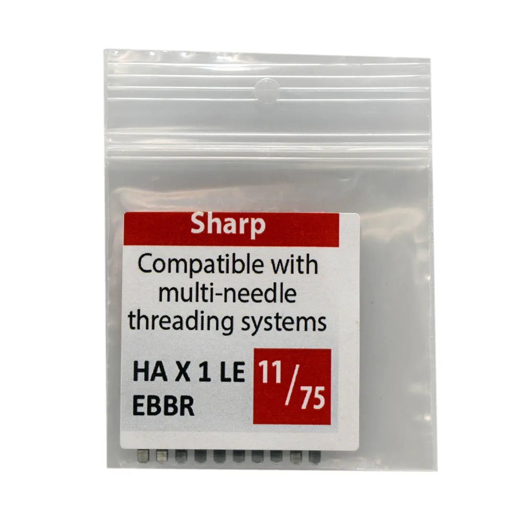 Flat Shank EBBR Sharp Point 10/pack