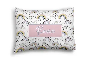 FOLLOW THE RAINBOW PERSONALIZED PILLOW SHAM