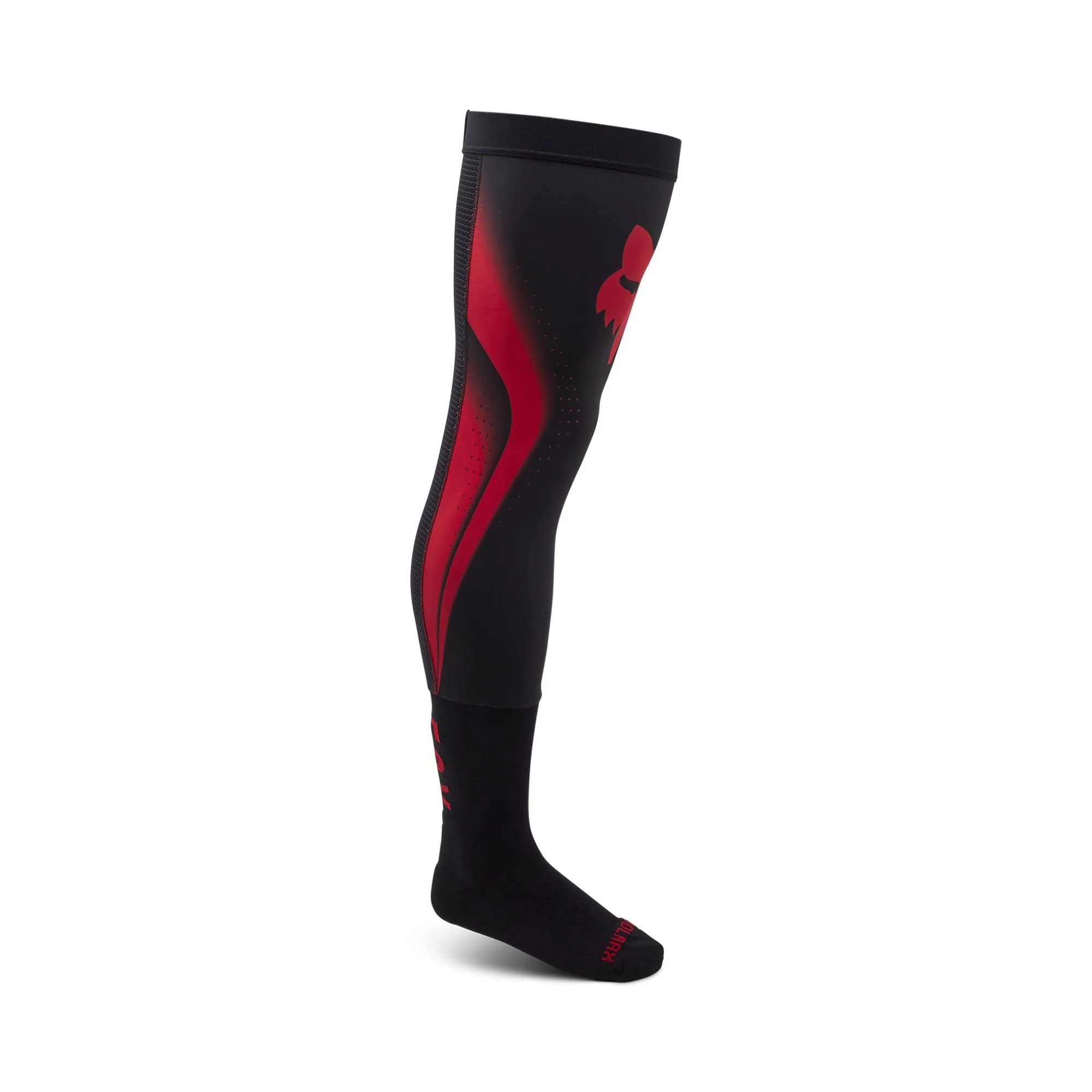 Fox Racing Flexair Knee Brace Offroad Socks Fluorescent Red