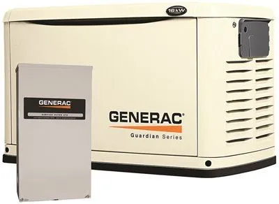 Generac Guardian Home Backup Generator 16 Kw Whole House Switch