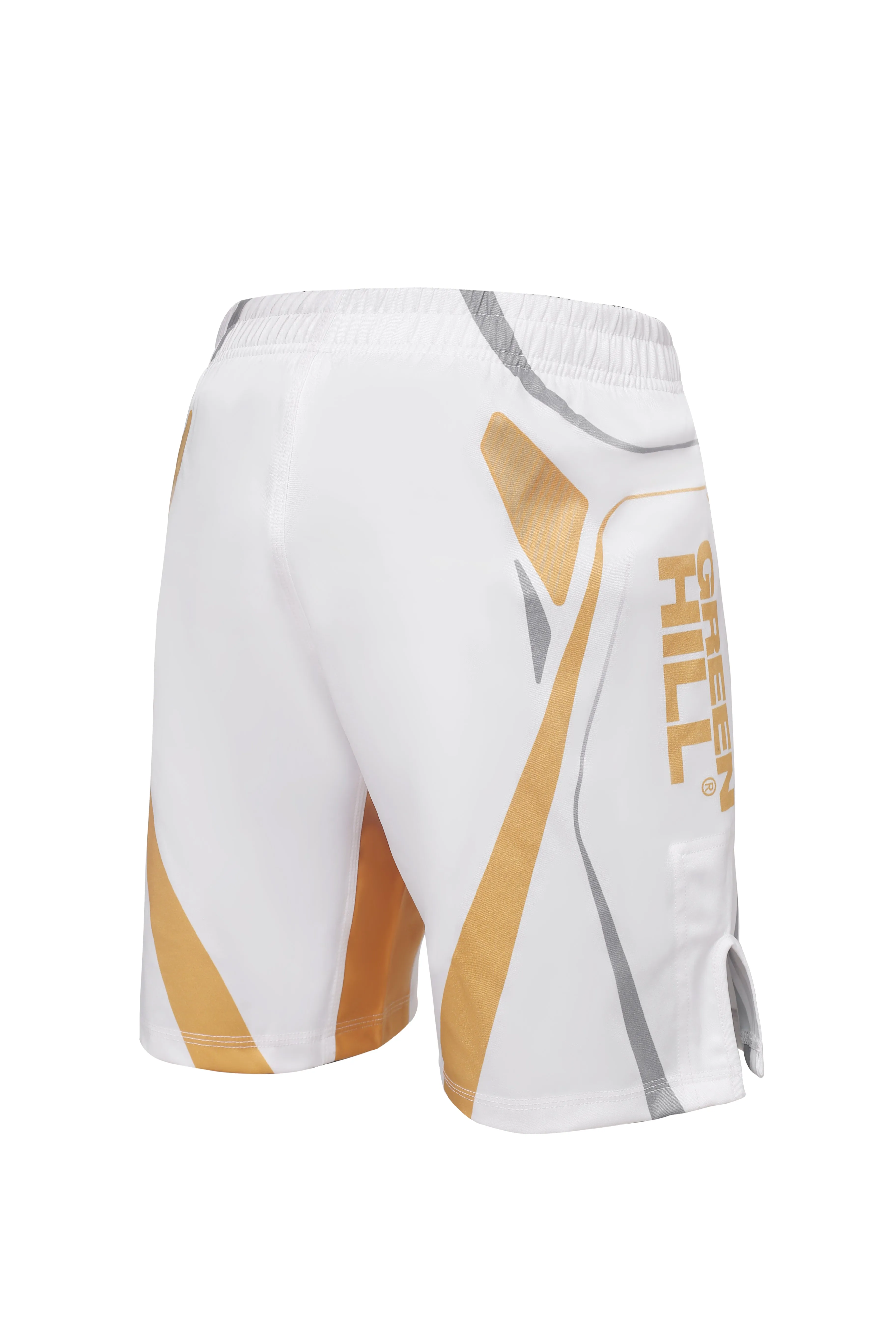 GREEN HILL New MMA Shorts White 2023