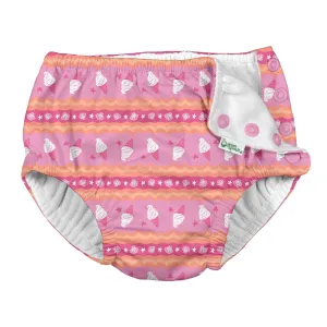 Green Sprouts, Inc. - Snap Reusable Absorbent Swimsuit Diaper - Girls Print