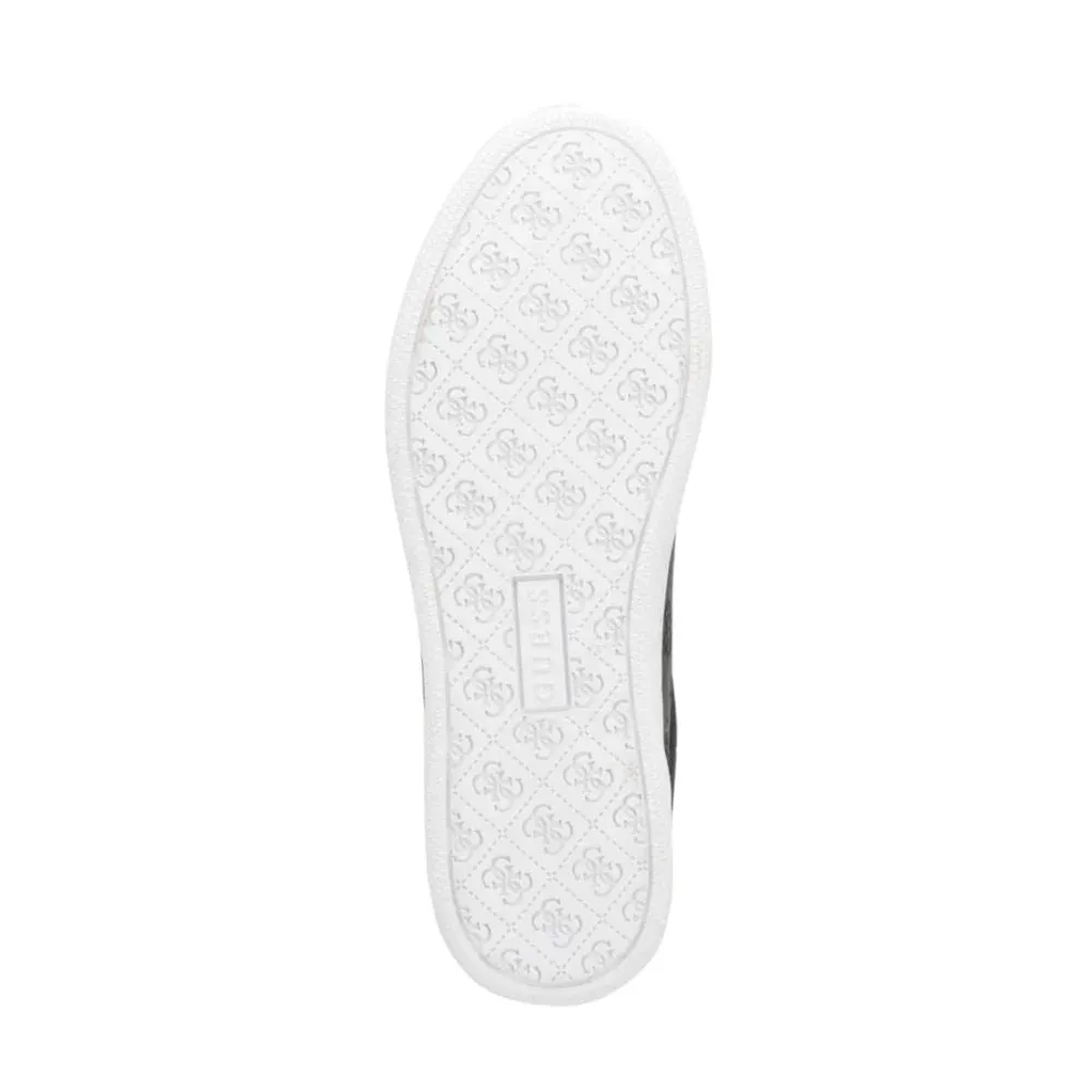 GUESS Renzy Debossed Logo Low-Top Sneakers - BLK