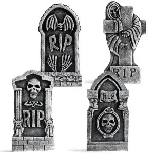 Halloween Graveyard Dcor Rip Lightweight Foam Tombstone Halloween Decorations