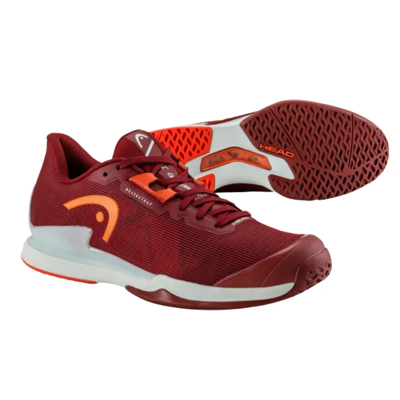 Head Sprint Pro 3.5 Men Tennis Shoes - Dark Red/Orange