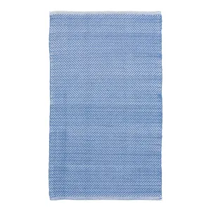 Herringbone Indoor/Outdoor Rug | French Blue