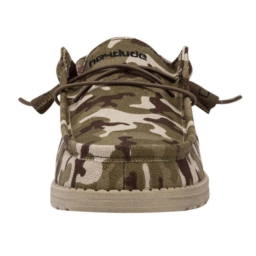 'Hey Dude' Men's Wally - Camo Flag