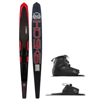 HO Carbon Omni Slalom Ski with Stance 110 Boot & RTP (2022)