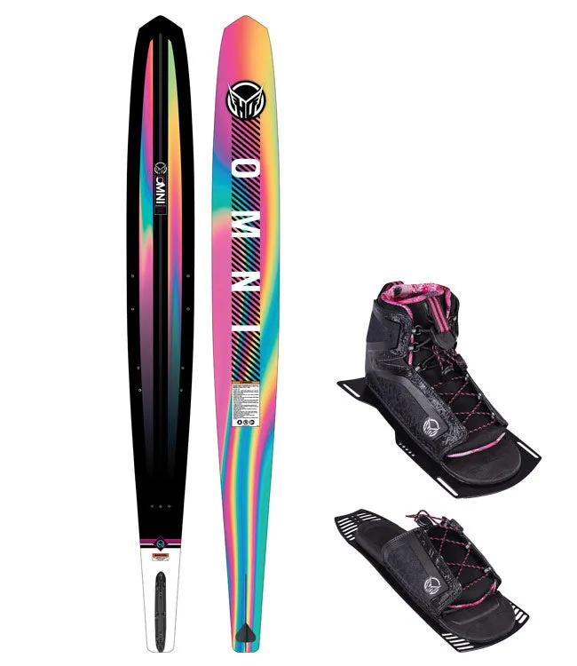 HO Womens Omni Slalom Ski with Stance Boot & RTP (2025)