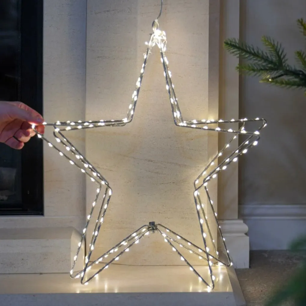 Hofert's LED Programmable Hanging Star - Remote & App Control