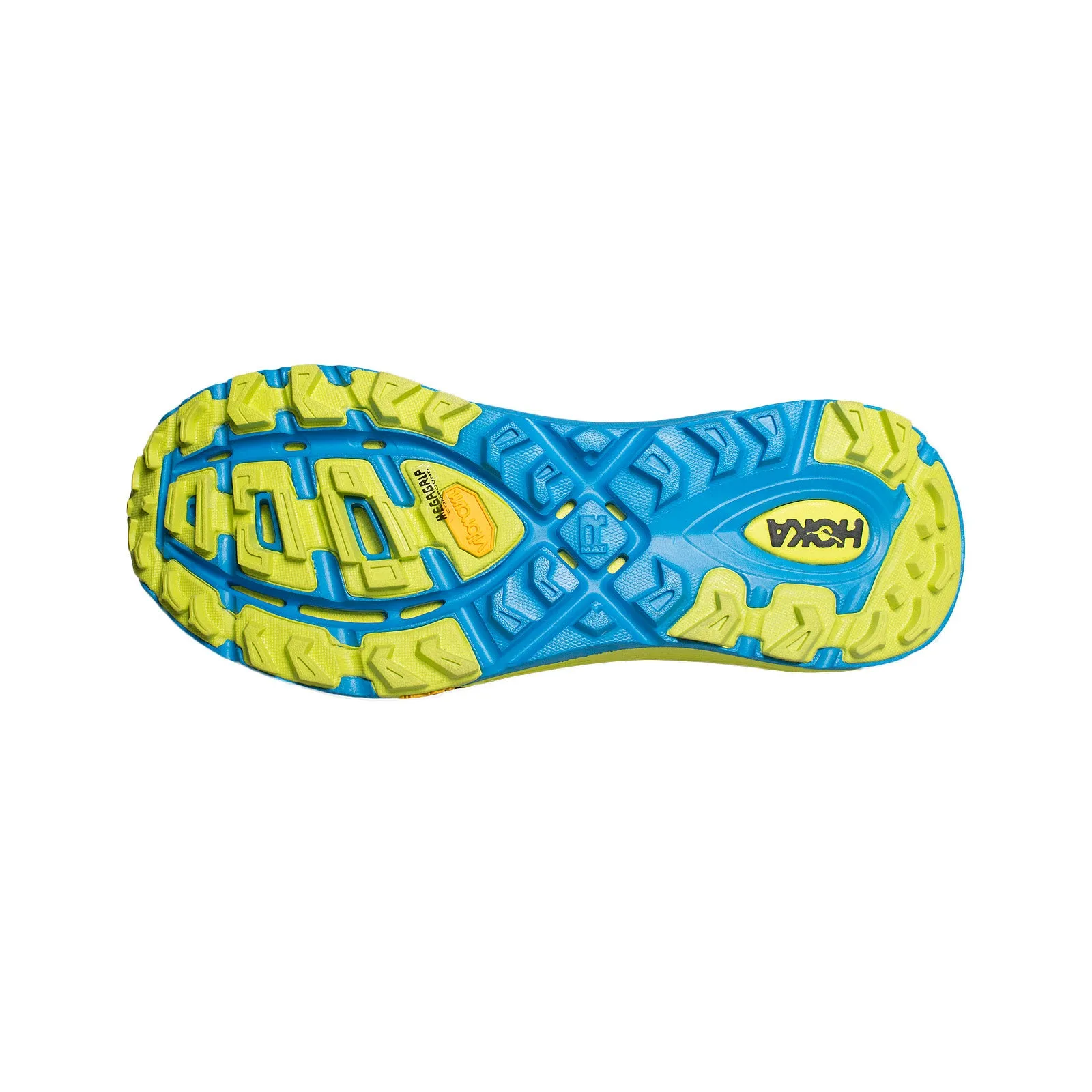 HOKA Mafate Speed 2 Cyan / Acid Running Shoes - Men's