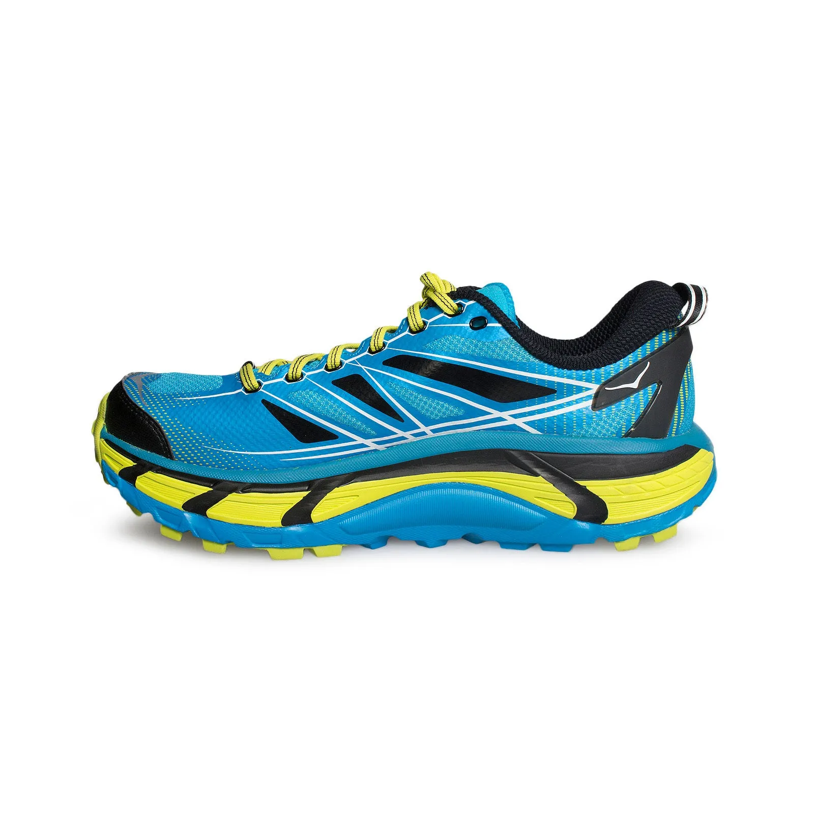 HOKA Mafate Speed 2 Cyan / Acid Running Shoes - Men's