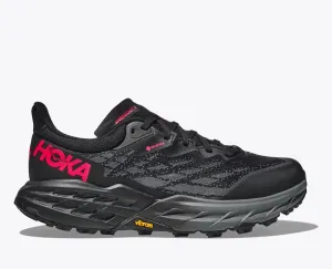 Hoka Women's Speedgoat 5 Gore-Tex® Trail Runners- Black