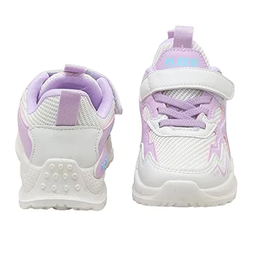 Hopscotch Girls Mesh Solid Athletic Shoes in Purple Color,UK:13 (FAQ-4308426)