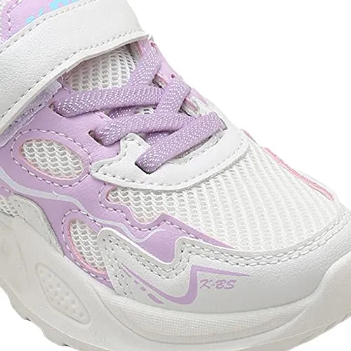 Hopscotch Girls Mesh Solid Athletic Shoes in Purple Color,UK:13 (FAQ-4308426)