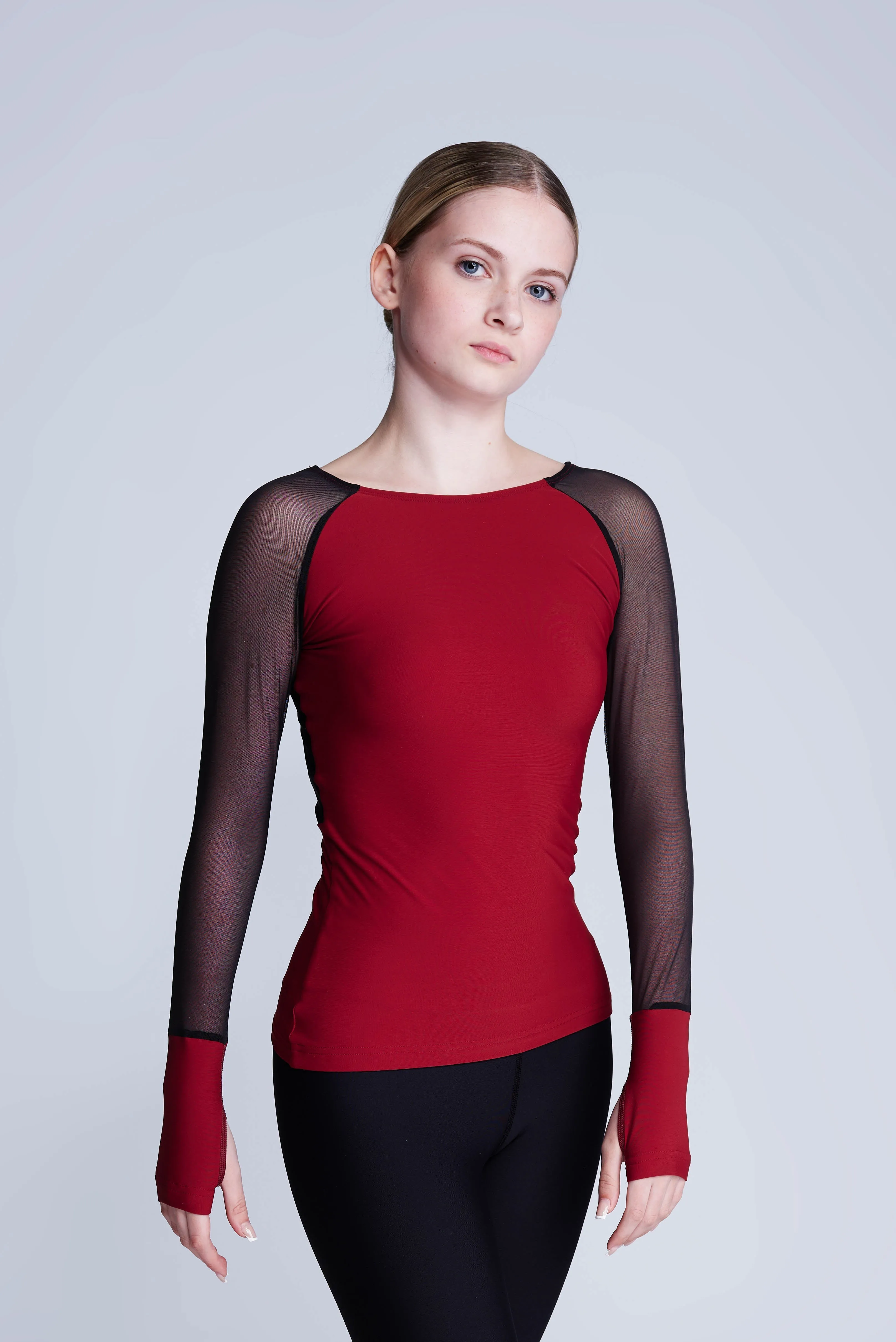 Ignite Long-Sleeve Top in Spice