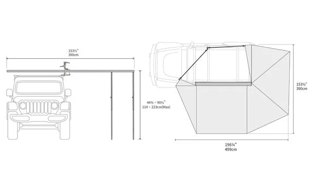 iKamper ExoShell 270 Awning