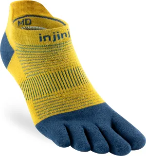 Injinji Men&#x27;s Run Lightweight No-Show Royal Yellow | Buy Injinji Men&#x27;s Run Lightweight No-Show Royal Yellow here | Outnorth