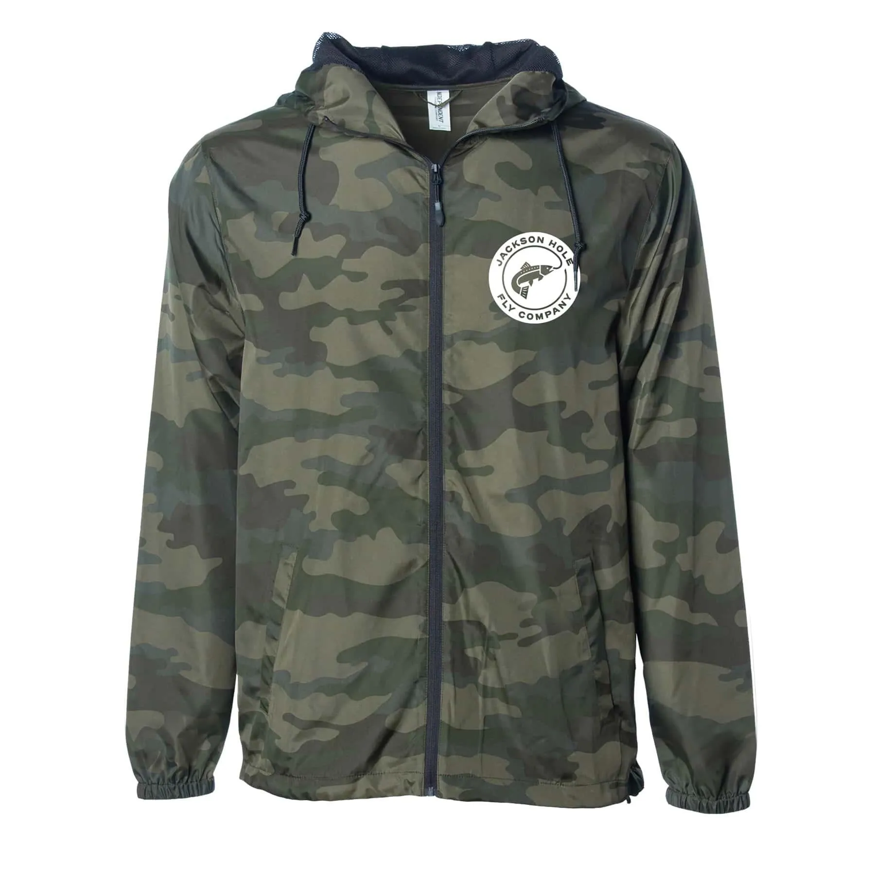 Jackson Hole Fly Company Lightweight Camo Windbreaker