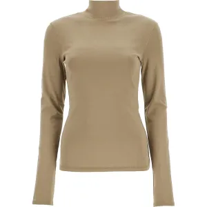 Lemaire lightweight jersey top with turtle neck