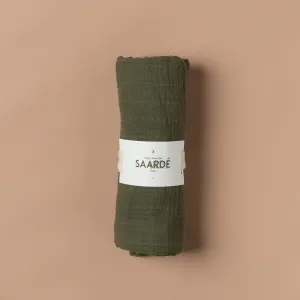 Light Blanket/Baby Muslin | Olive