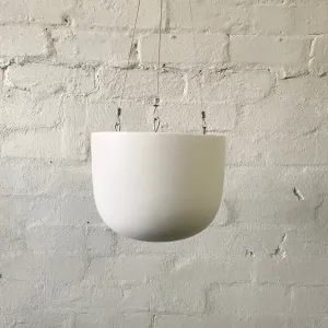 Lightweight Hanging Pot | White