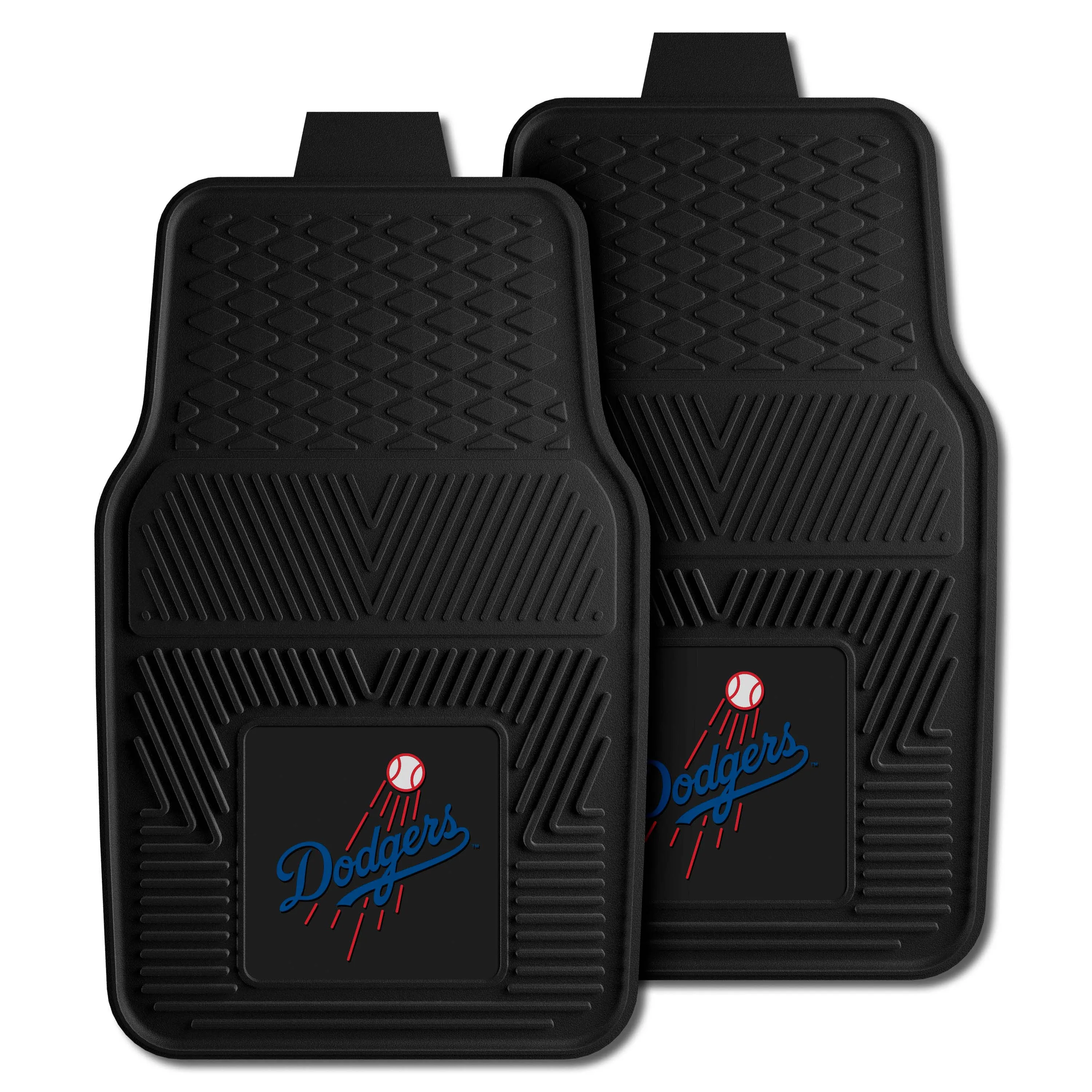 Los Angeles Dodgers Heavy Duty Car Mat Set - 2 Pieces