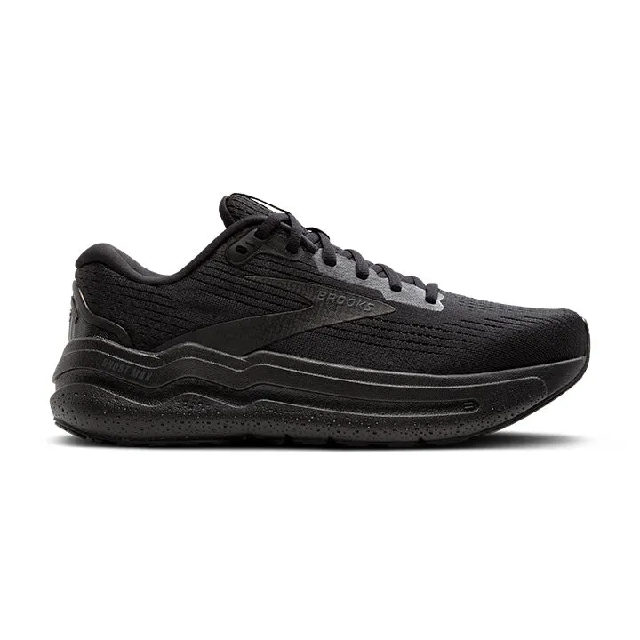 MEN'S BROOKS GHOST MAX 2 1104311D020 COLOR: BLACK/BLACK/EBONY