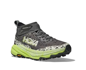 Men's Hoka Speedgoat 6 Mid GTX Color: Outer Orbit / Lettuce