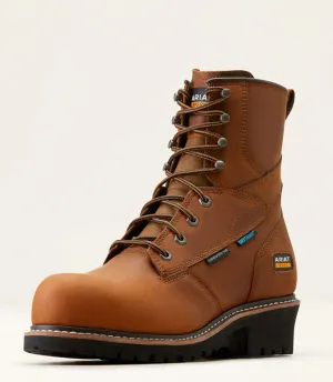 Mens Logger Shock Shield in Copper Brown by Ariat