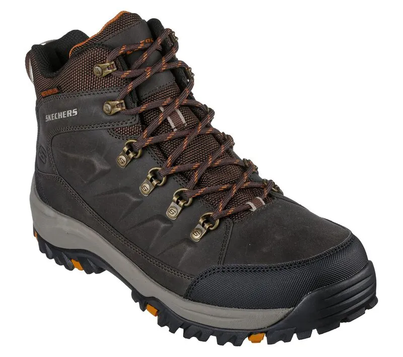 Men's Relaxed Fit Skechers 204642 Relment Daggett Hiking Boots