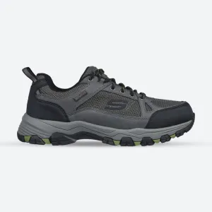 Men's Relaxed Fit Skechers Selmen Cormack - 204427 Hiking Trainers - Charcoal