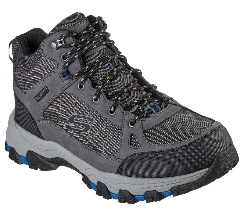 Men's Wide Fit Skechers 204477 Selmen Melano Hiking Boots