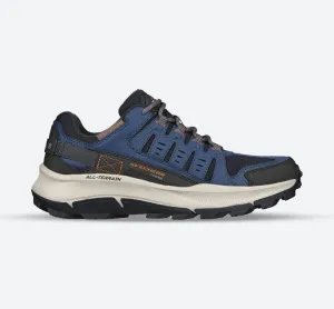 Men's Wide Fit Skechers 237501 Equalizer 5.0 Trail-Solix Walking Trainers - Navy/Orange