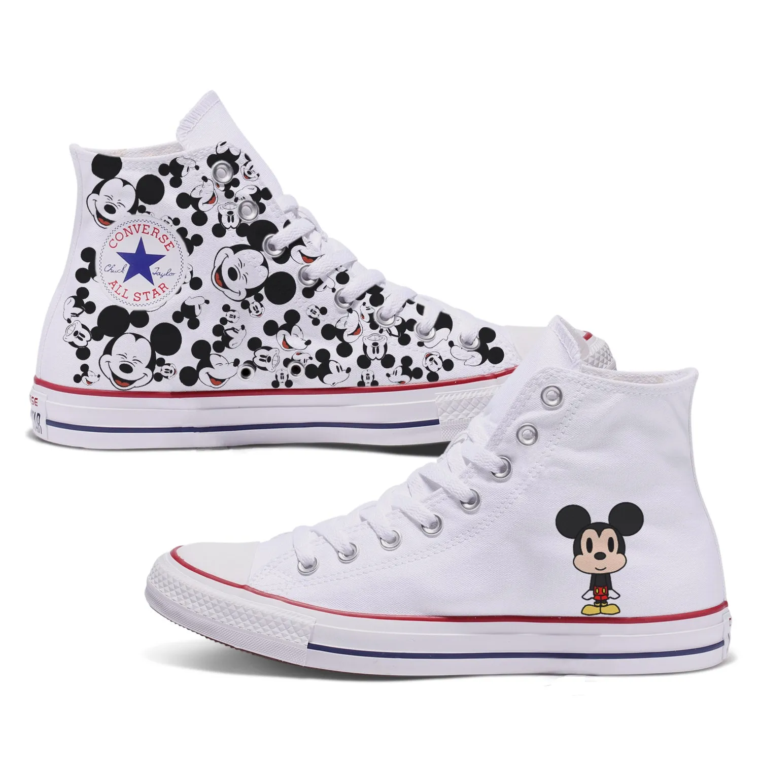 Mickey Mouse Kids Custom Converse