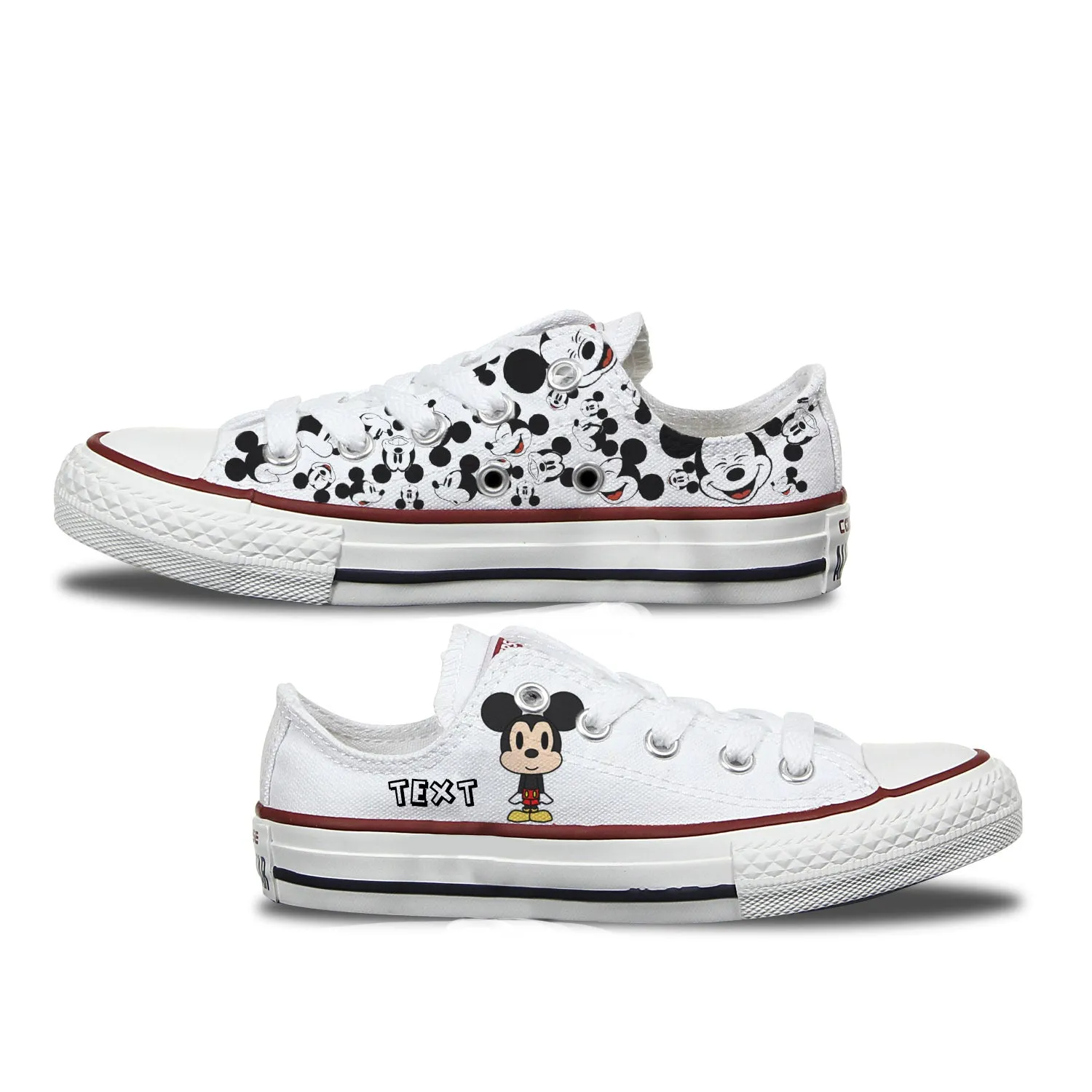 Mickey Mouse Kids Custom Converse