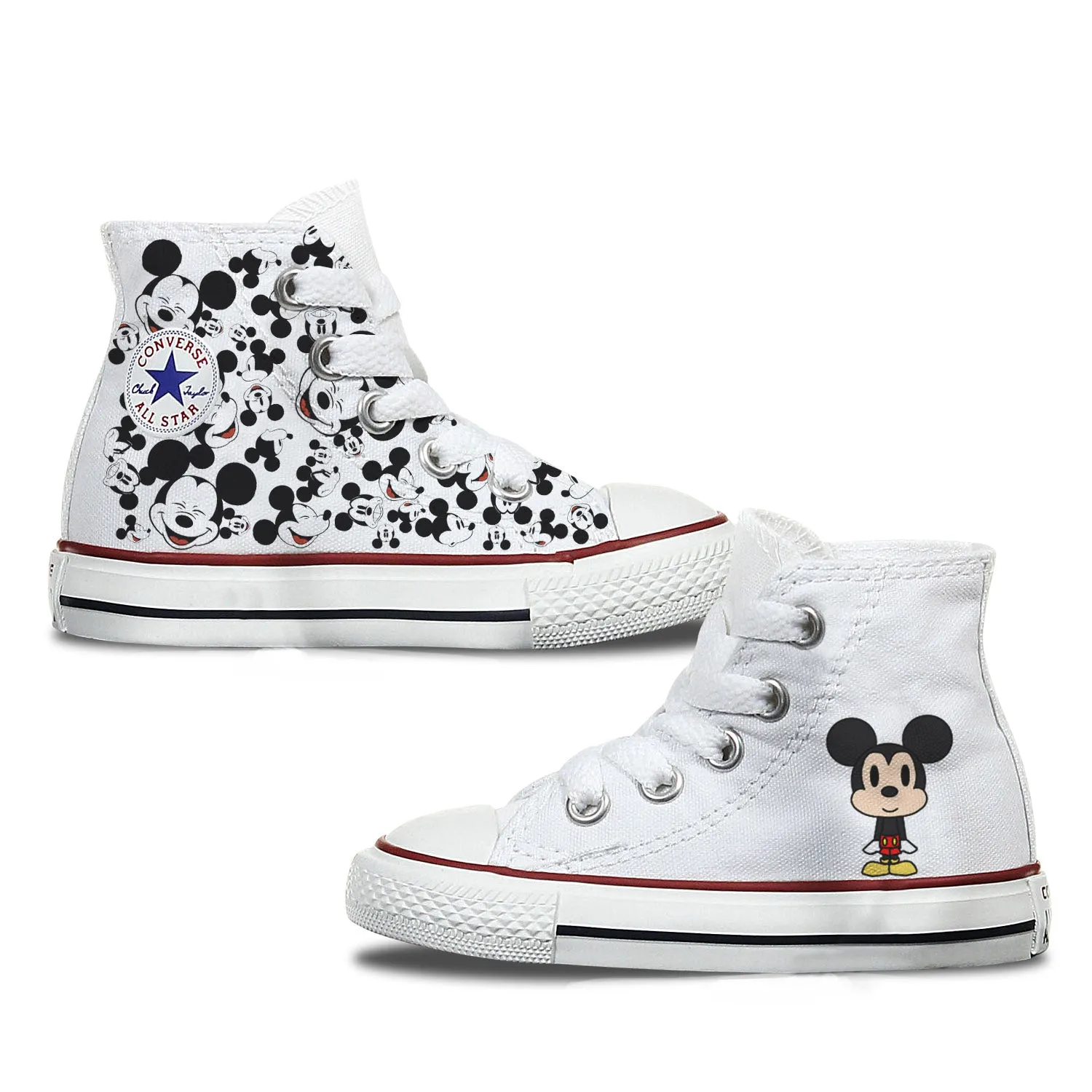 Mickey Mouse Kids Custom Converse