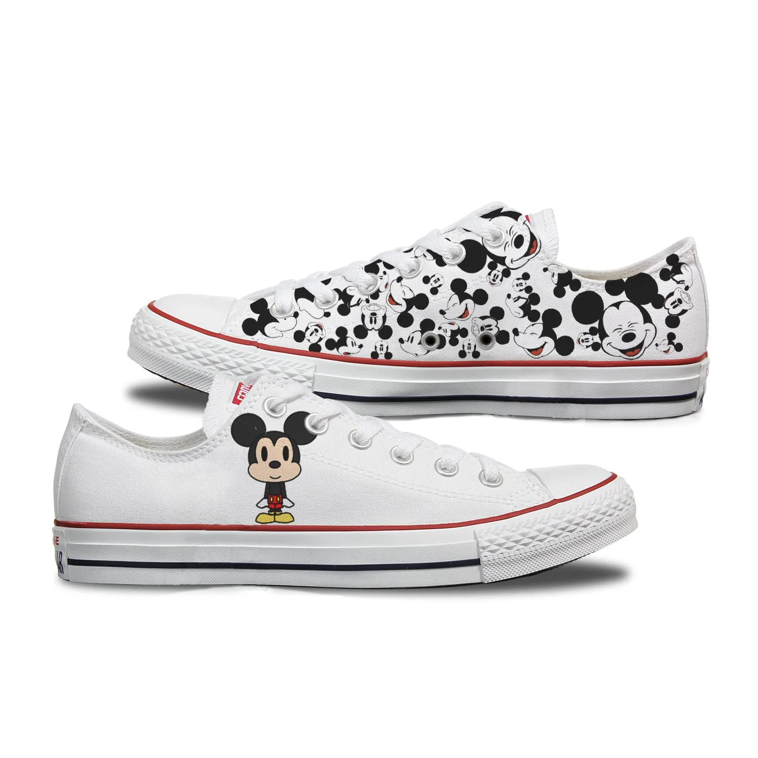 Mickey Mouse Kids Custom Converse