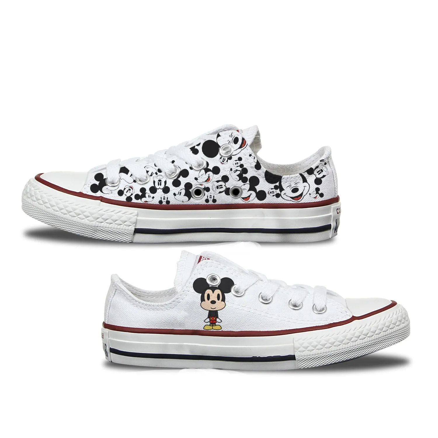 Mickey Mouse Kids Custom Converse