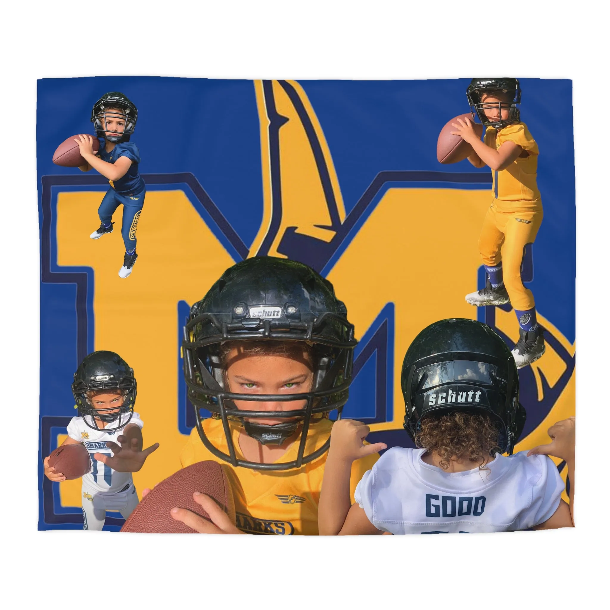 Mifflin Sharks Microfiber Duvet Cover