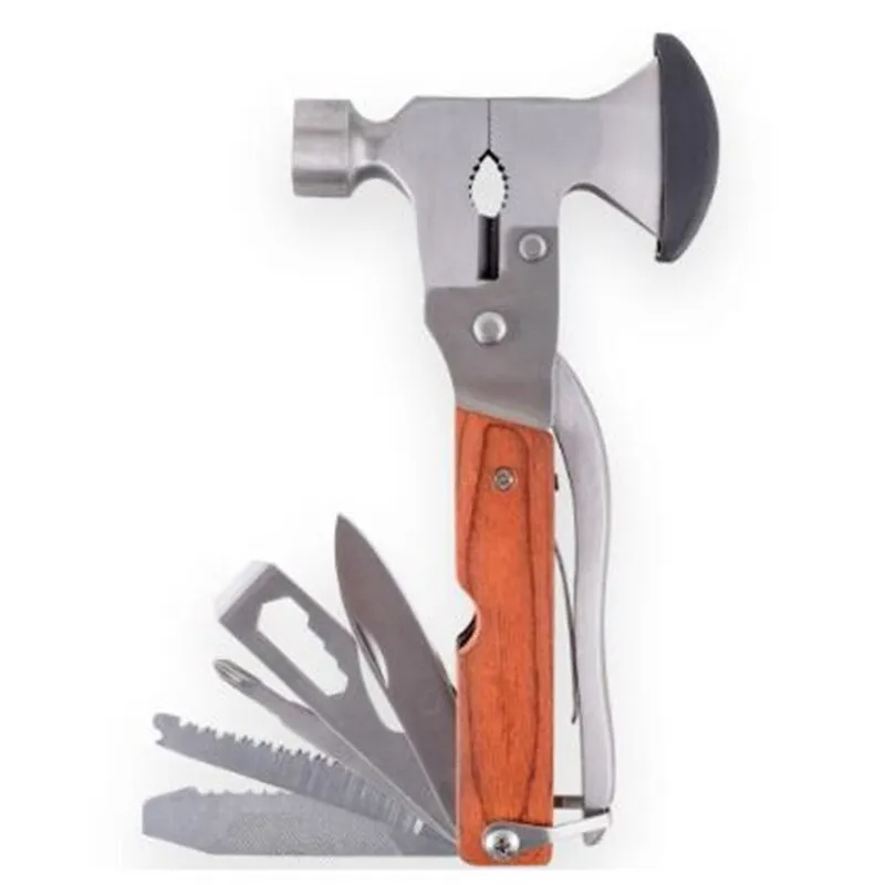 Multifunctional Stainless Steel Hammer Camping Tool