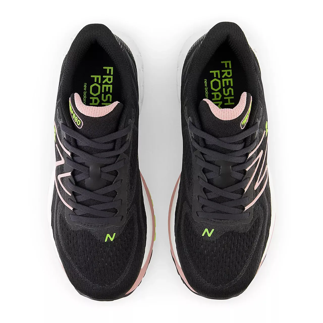 New Balance Fresh Foam X 880 v13 (Womens) - Black with pink moon